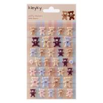 Opakowanie Naklejki wypukłe Misiowe Żelki