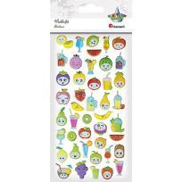 Opakowanie Naklejki wypukłe mix 44szt