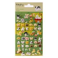 Opakowanie Naklejki wypukłe Szczeniaki