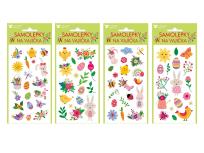 Opakowanie Naklejki  żelowe na jajka 9x19cm 1szt.mix