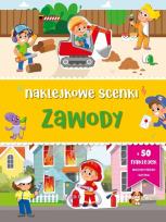 Okładka książki Naklejkowe scenki. Zawody