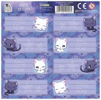 Opakowanie Nalepki na zeszyt Cleo i Frank 47 (25szt) DERFORM