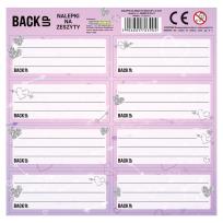 Opakowanie Nalepki na zeszyty BackUp 7 A32 (25szt) DERFORM