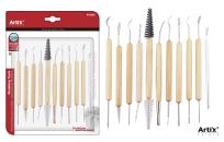 Opakowanie Narzędzia do rzeźbienia 11szt metalowe