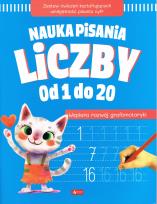 Okładka książki Nauka pisania. Liczby od 1 do 20