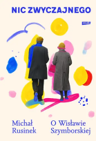 Okładka książki Nic zwyczajnego. O Wisławie Szymborskiej (2026)