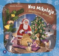 Okładka książki Nos Mikołaja i świąteczne sreberko