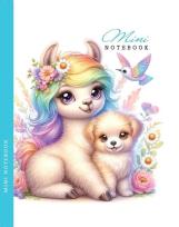 Opakowanie Notatnik 128x165 48K gładki Lama i piesek