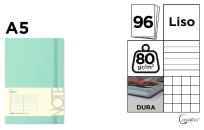 Opakowanie Notatnik A5/96K zielony pastelowy MIX