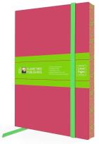 Opakowanie Notatnik A5 linia BR Lipstick Pink & Lime Green