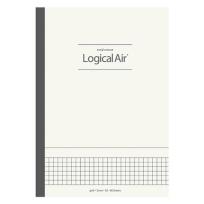 Opakowanie Notatnik A5 Logical Air w kratkę kremowy