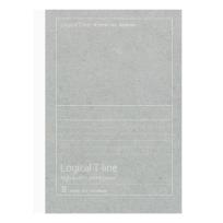 Opakowanie Notatnik A5 Logical T-Line w linie szary
