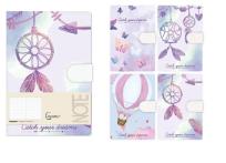 Opakowanie Notatnik A6 linia 144 strony na magnes Sny MIX