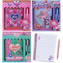 Opakowanie Notatnik pamiętnik serce z długopisem MIX