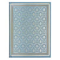 Opakowanie Notatnik Szyty Pozłacany Antyk