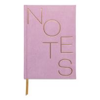 Opakowanie Notatnik z wegańskiego zamszu Lilac