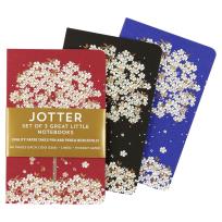 Opakowanie Notatniki Jotter Spadające Kwiaty 9x14cm (3szt)