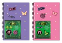 Opakowanie Notes A5/80K z przypinkami Wicked mix