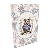 Opakowanie Notes A5 kratka Soft Touch Sowa