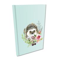 Opakowanie Notes A5 kratka Soft Touch Woodland Jeż