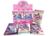 Opakowanie Notes A5 w kratkę Motyle MIX