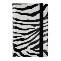 Opakowanie Notes A5 wzorzysty z nadrukiem na gumkę kratka Upsala N-25PR