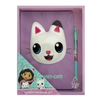 Opakowanie Notes A5 z długopisem Koci Domek Gabi
