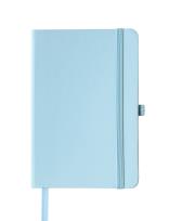 Opakowanie Notes A5 z gumką jasny niebieski V-4