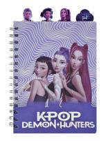 Opakowanie Notes A5 z wypustkami K-Pop Demon Hunters