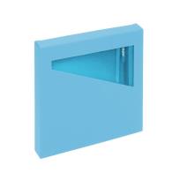 Opakowanie Notes A6 z długopisem błękitny w pudełku