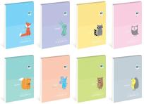 Opakowanie Notes A7 50 kratka B&B Kids Pastel, Interdruk