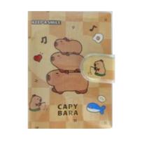 Opakowanie Notes A7 z zamknięciem Kapibara 70 kartek