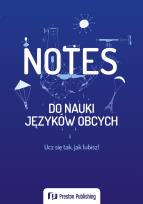 Okładka książki Notes do nauki języków obcych (granatowy)