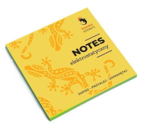 Opakowanie Notes elektrostatyczny zielony 100 karteczek