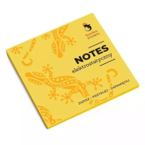 Opakowanie Notes elektrostatyczny żółty 100 karteczek