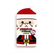 Opakowanie Notes Świąteczny  z klapką w kształcie Świętego Mikołaja XMEMO123