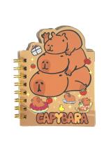 Opakowanie Notesik na spiralce Kapibara Rodzinka 50 kartek