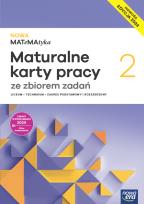 Okładka książki Nowa Matematyka 2 maturalne karty pracy zakres rozszerzony EDYCJA 2025