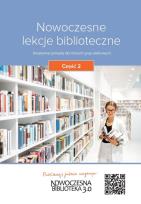 Okładka książki Nowoczesne lekcje biblioteczne cz.1