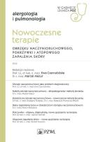 Okładka książki Nowoczesne terapie obrzęku naczynioruchowego, pokrzywki i atopowego zapalenia skóry.