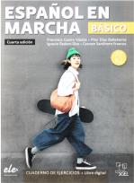 Okładka książki Nuevo Espanol en marcha basico A1+A2 ćw. + kod