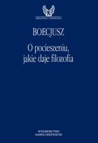 Okładka książki O pocieszeniu,  jakie daje filozofia wyd. 2