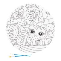 Opakowanie Obraz do malowania Kotek