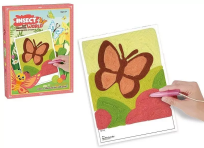 Opakowanie Obrazek do wypełniania włóczką na rzep