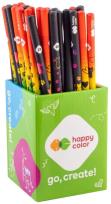Opakowanie Ołówek kwadratowy Morandi HB (72szt) HAPPY COLOR