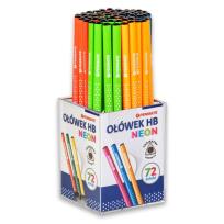Opakowanie Ołówek trójkątny neonowy (72szt) PENMATE