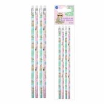 Opakowanie Ołówek z gumką HB Koala 4szt