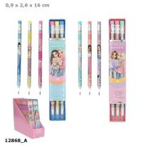 Opakowanie Ołówki przekładane z gumką w pudełku Top Model 1szt.mix 12868A