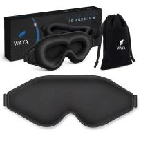 Opakowanie Opaska na oczy do spania 3D Premium czarna