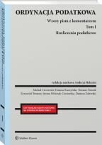 Okładka książki Ordynacja podatkowa. Rozliczenia podatkowe. Wzory pism z komentarzem